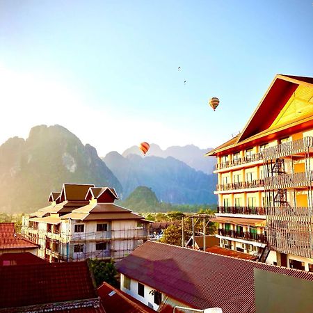Vang Vieng Ruby Backpackers Hostel Екстер'єр фото