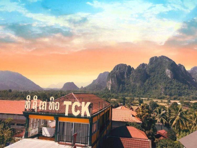 Vang Vieng Ruby Backpackers Hostel Екстер'єр фото