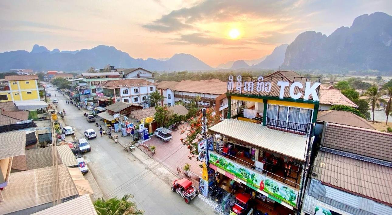 Vang Vieng Ruby Backpackers Hostel Екстер'єр фото