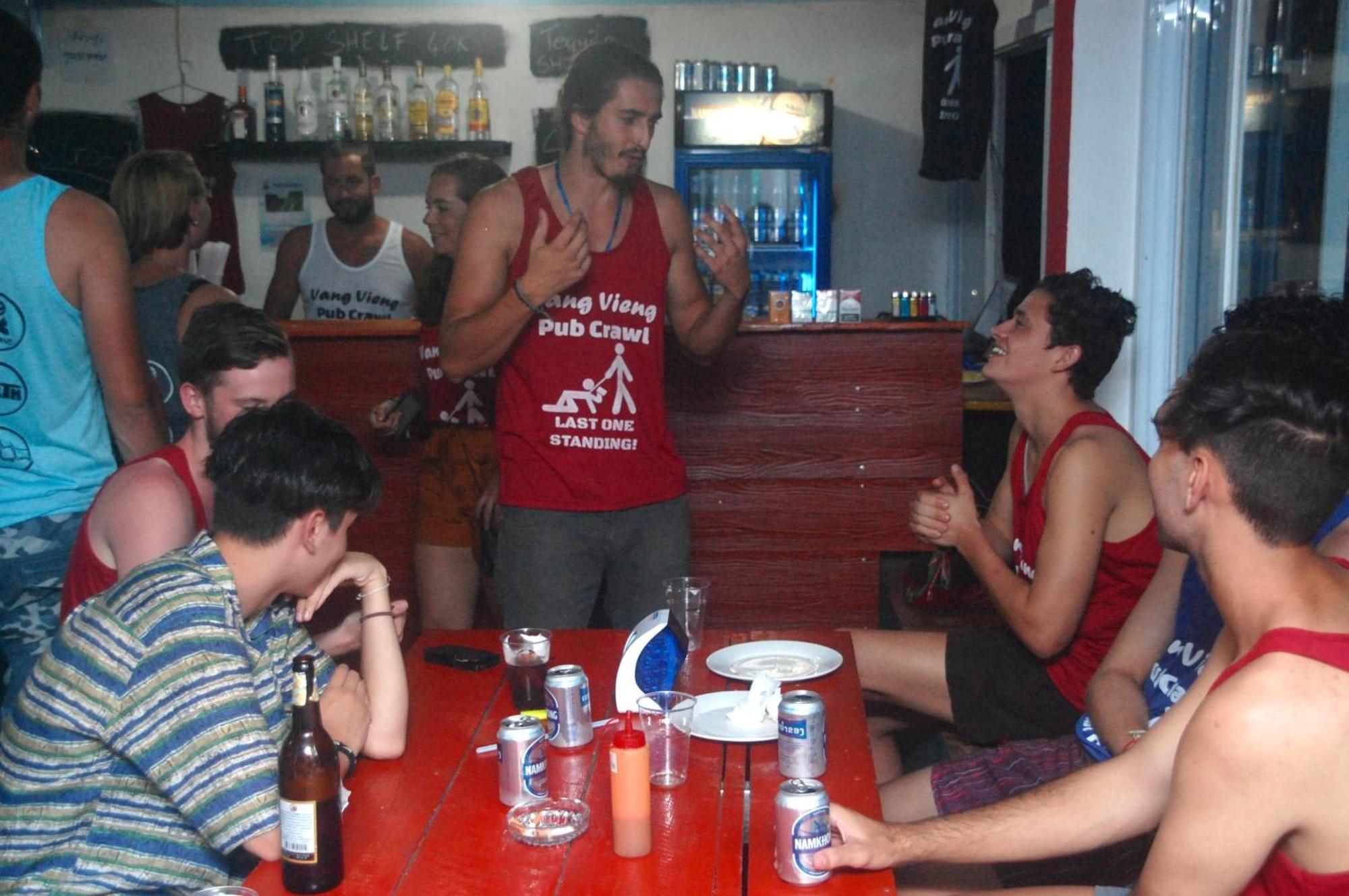 Vang Vieng Ruby Backpackers Hostel Екстер'єр фото
